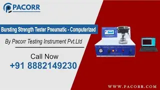 Bursting Strength Tester Pneumatic - Computerized