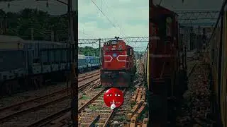The powerful railway engine wdm3a | wdm 3a locomotive | Railway engine