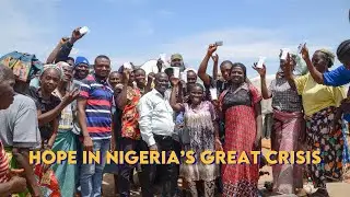 Nigerian IDP Camp Audio Bible Distribution
