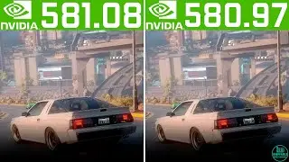Nvidia Driver Update 581.08 vs 580.97 Driver Comparison (RTX 4060)