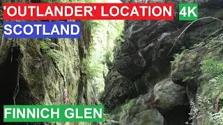 Outlander Location Finnich Glen In 4K