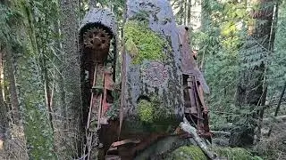 Koehring heavy duty shovel wreckage