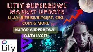SUNDAY SUPERBOWL! CRYPTO MARKET UPDATES! LIVE CHARTS! LILLY, CRYPTO COIN & BITRISE DISCUSSED!