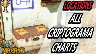 All CRIPTOGRAMA CHARTS LOCATIONS - FARCRY 6 (COLLECTIBLE) OCG (PS4/PS5)