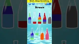 Water Sort Puzzle🎮Color Sorting Game🎮 #shorts #ytshorts #youtubeshorts #watersortpuzzle #gameplay