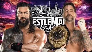 WWE 2K25 - Roman Reigns vs CM Punk | Wrestlemania 42