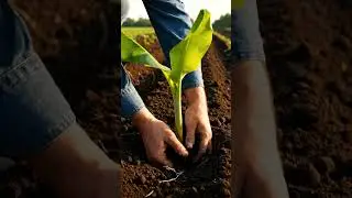 Banana production process | POV #farm #farming