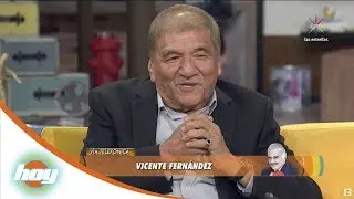 Vicente Fernández recuerda divertidas anécdotas con Martín Urieta | Hoy