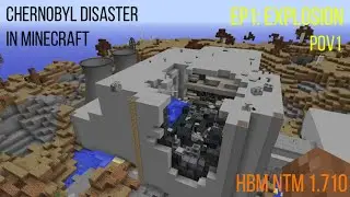 Chernobyl in Minecraft.A mini Series.Chernobyl Minecraft Episode 1 #chernobyl