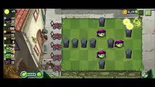 PvZ 2 - New Plant Nursury - Shadow Shroom - Level 1 to Level 3