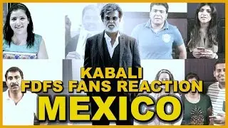 Kabali | FDFS Fans Reaction | Mexico - Cinimex | Rajinikanth | Radhika Apte | Pa Ranjith