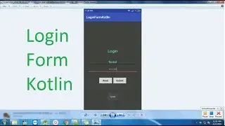Android Studio login page UI design in android Kotlin android login screen design #AndroidUIDesign