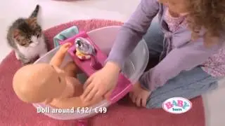 NEW BABY Born Interactive Doll with Bathtub and Potty Experience at Howleys.co.uk