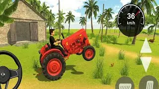 🚜 Zabardast Desi Tractor Wala Game | Realistic Gameplay Dekho Abhi | tractor driving game video