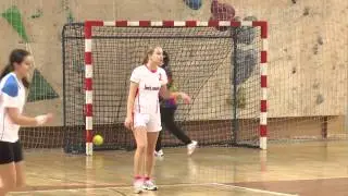 Rokomet, četrtfinalni turnir, st. učenke, Škofja Loka (ŠKL Šport mladih, 20. oddaja, 8.2.2014)