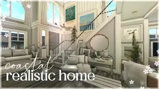 Bloxburg | Realistic Coastal Family Home | Roblox | House Build