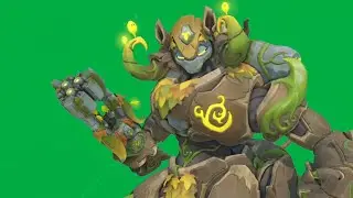 Orisa Highlight Intros Green Screen [Forest Spirit]