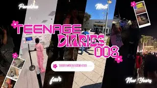 TEENAGE DIARIES 008🎀 | FL Vlog, mall, Pandora, fair, new years, funny, etc.