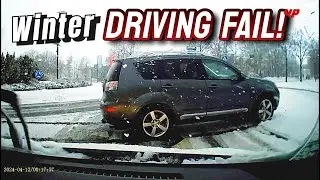 SPEEDING DRIVER COULDN'T STOP, HITS CURB! Bad Driving, Car Crashes, Close Calls Dashcam Video 873
