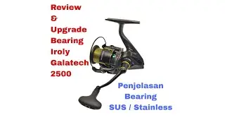 Review & Upgrade Reel Iroly galatech 2500