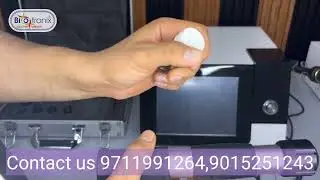 Pneumatic Shockwave Therapy Device Black For Joint Pain