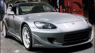 Honda S2000 mit VeilSide Bodykit und Volk Racing Felgen😍