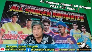 Badminton All Sragen 2021 Kevin Sanjaya, Marcus Gideon, Yeremia, Reza, M Hasan, Fajar Full Video ❗