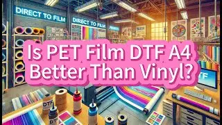 Is PET Film DTF A4 Better Than Vinyl? Film DTF A4 Factory, PET Transfer Film Supplier, China