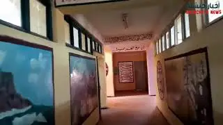 متوسطة ببلدية ششار ولاية خنشلة تستغل ظروف العطلة الناتجة عن تفشي جائحة كورونا وتتزين بأجمل الالوان