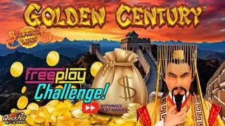 Golden Century Slot FREE PLAY Challenge Bonus WINS!