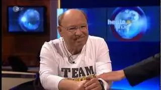 Gernot Hassknecht so bekifft wie Zeruju beim Uppen der ZDF heute-show (21.09.2012)