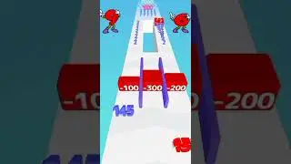 Number Run Lvl.9 - Multiplying Numbers To Max Level 🔥 #shorts #games #numberrun #gameshorts