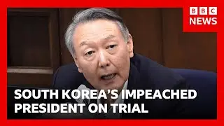 South Korea's impeached president found guilty in first of four trials | BBC News
