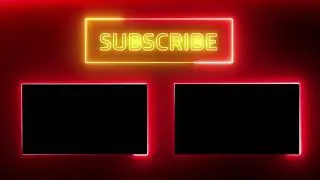 4K VJ Loops #40 YouTube End Screen Template - Outro Template Free Download, Motion