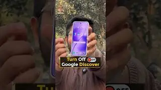 Remove Google Discover Feed on Your Phone #howto #google #googlediscover #phonesettings #googleai