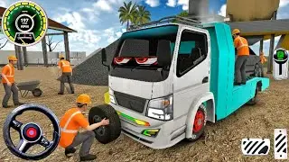 ES Truck ID Driving 3D Driver New Truck Games! Real Truck Road Construction 2026 Gameplay