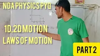 NDA physics PYQ in hindi ।1D,2D and laws of motion physics PYQ। Physics NDA PYQ। #nda #ndaphysics 