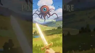 AI Pixel adventure! A pixel first person open world rpg that does not exist.