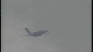 Plane carrying soldiers' bodies flies into RAF Lyneham