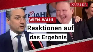 Wien-Wahl: Das sagen die Gewinner und Verlierer zum Ergebnis