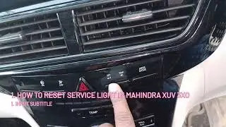 How to reset service light in Mahindra XUV 3xo #service service light reset kese kare #mahindra #xuv