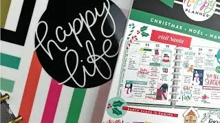 The Happy Planner Stickers CHRISTMAS Flip Through