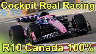 Cockpit Real Racing 🏁 - Season VI -  Round 10/24 Canada 100% | F1 25