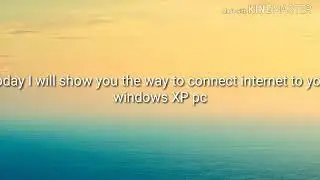 How to connect internet to our windows XP computer with the help of Android phone...
