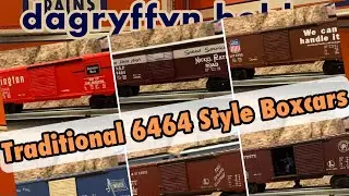 My Collection of Traditional 6464 Style Boxcars - Can I Pull Them All?