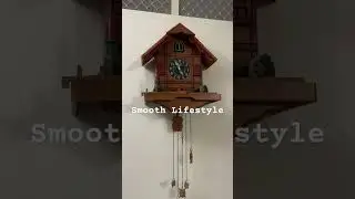 Singing bird clock #clock #shorts