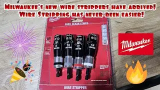 Milwaukee's new wire strippers have arrived! Wire stripping has never been easier! 