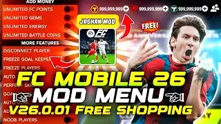 🔥 FC MOBILE MOD MENU V26.1.02 🔥 Unlimited Money, Fc Points - FC Mobile Mod Menu | Fc Mobile Mod Apk