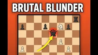my Brutal BLUNDER: checkmate 3