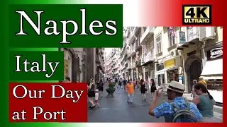 Walking in Naples 2023 | Pizzeria Brandi | Royal Caribbean | Odyssey of the Seas